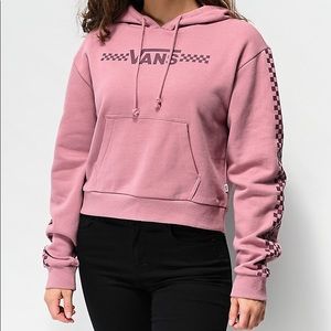 Vans Funnier Times Rose Crop Hoodie
